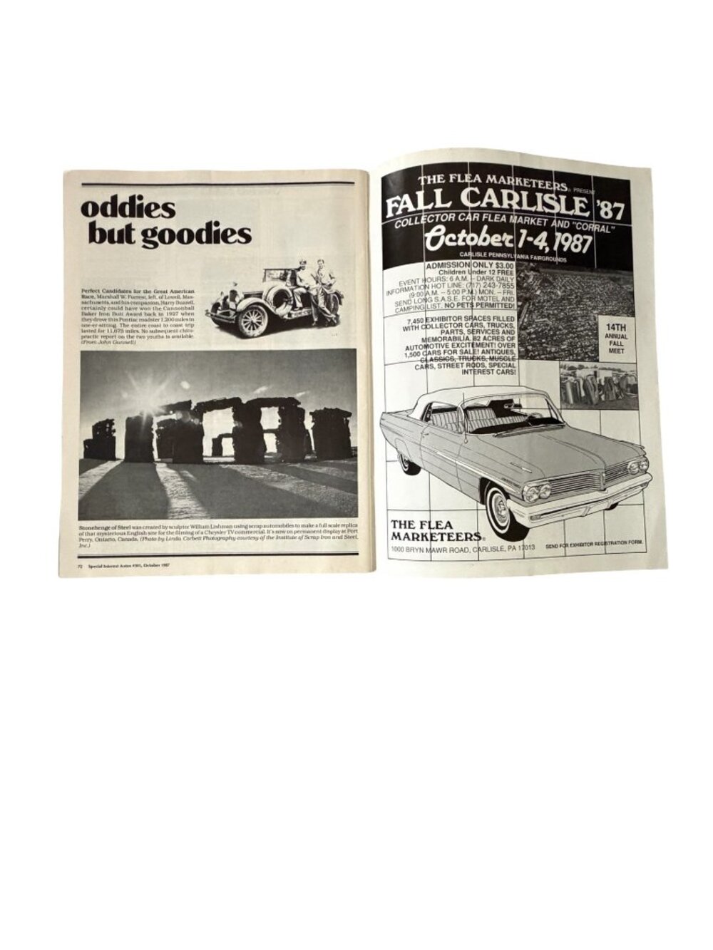 5 Vintage Special Interest Autos SIA Magazines 1980s BMW Cadillac Packard Car Lo - Picture 10 of 16